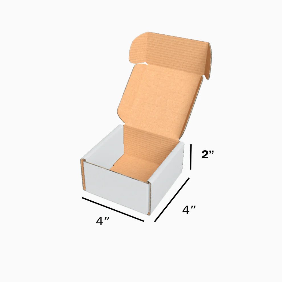 50 White Corrugated Shipping Boxes - 9x4x2 Inch Small Packing Mailers For Ecommerce, Postage 4 thumbnail image