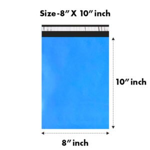 8X10 inches Secure Temper Proof Blue Courier Bag Without POD