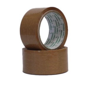 2 INCH WIDTH - BOPP BROWN TAPES PLAIN (65 MTR LENGTH)