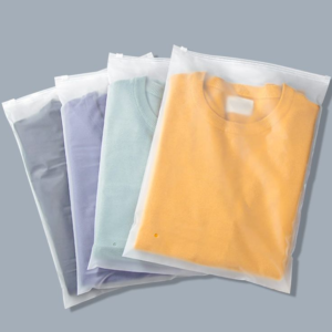 10 x 12 inch Plain Frosted Zipper Bags