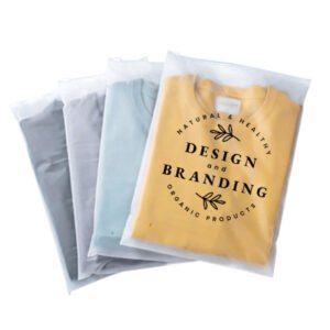 Custom Printed Frosted Slider Zipper Lock Bags
